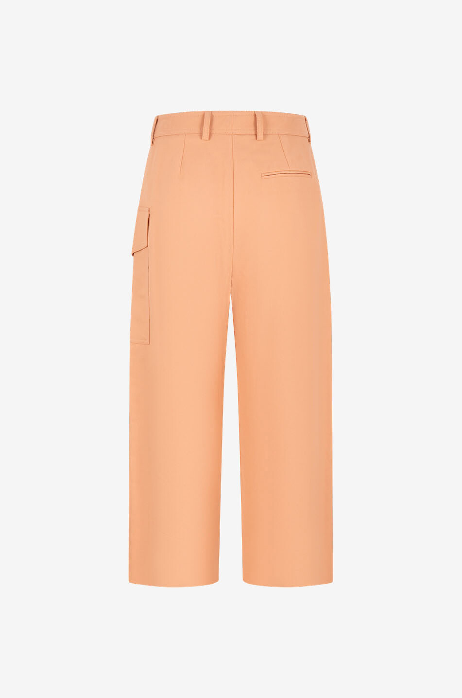 STELLA McCARTNEY Verkürzte weite Hose im Cargo-Stil Damen ROSA 2