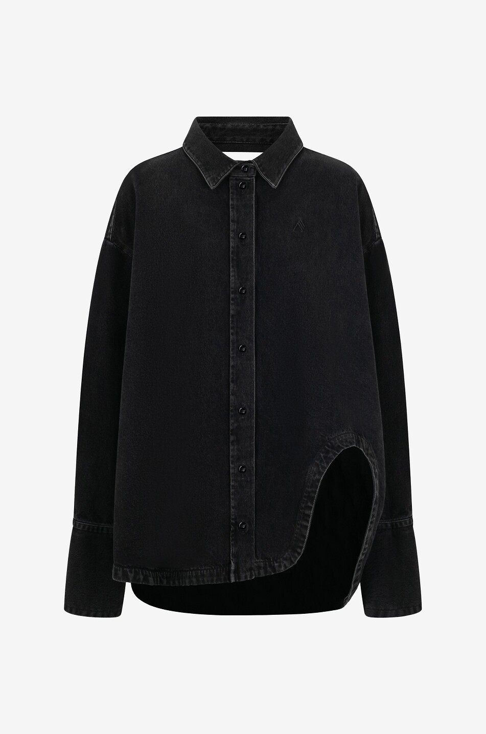 Asymmetrisches Jeanshemd Diana