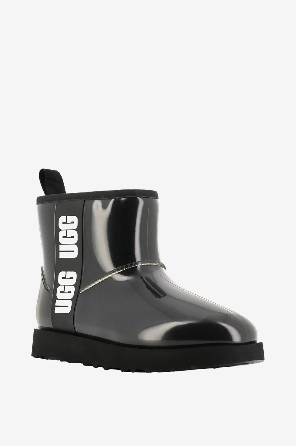 UGG Bottines de pluie rembourrées W Classic Clear Mini Femme NOIR 1