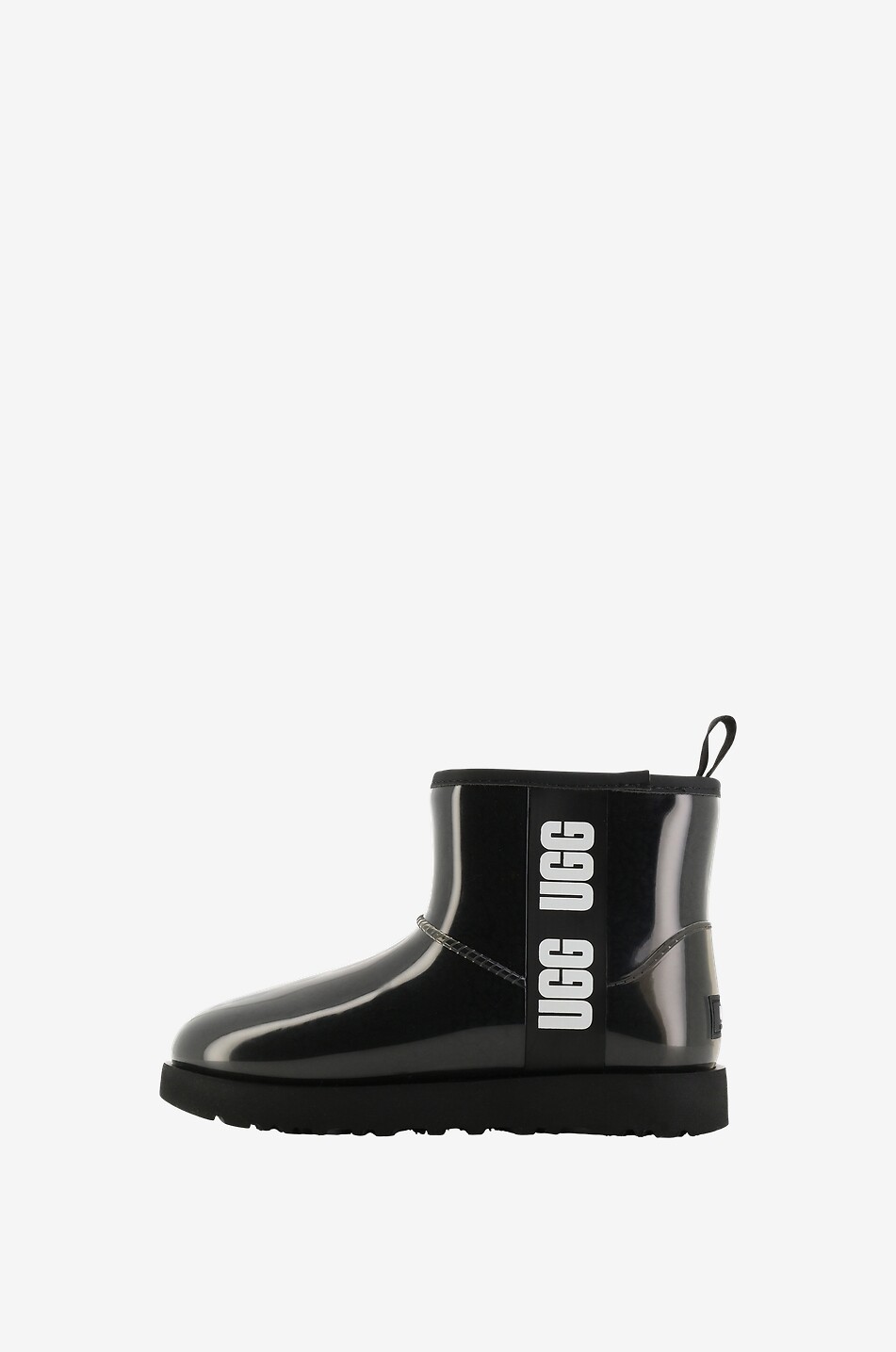 UGG Bottines de pluie rembourrées W Classic Clear Mini Femme NOIR 3