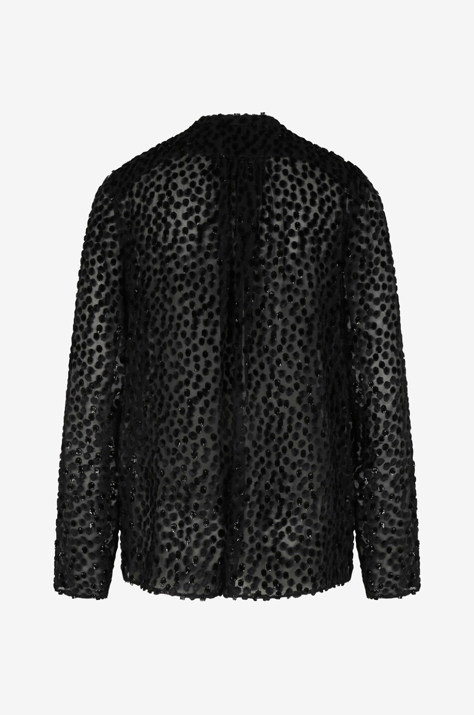 Blouse en mousselin fil coupé sctintillante Utah