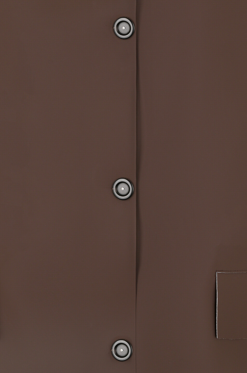 KASSL EDITIONS Regenmantel Original Long Rubber Damen BRAUN 3