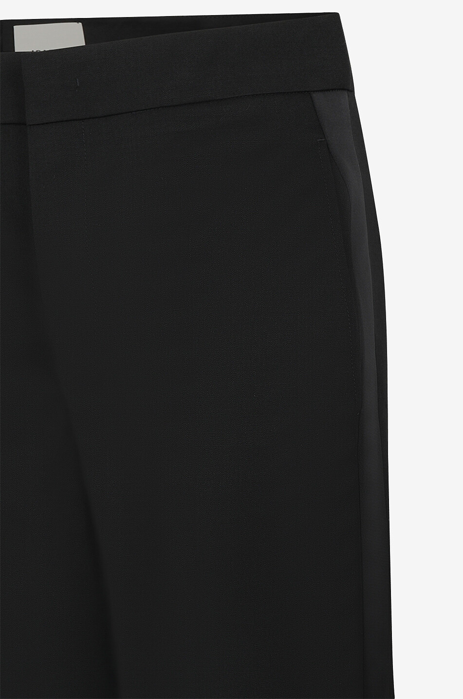 Pantalon en laine esprit smoking Scarly