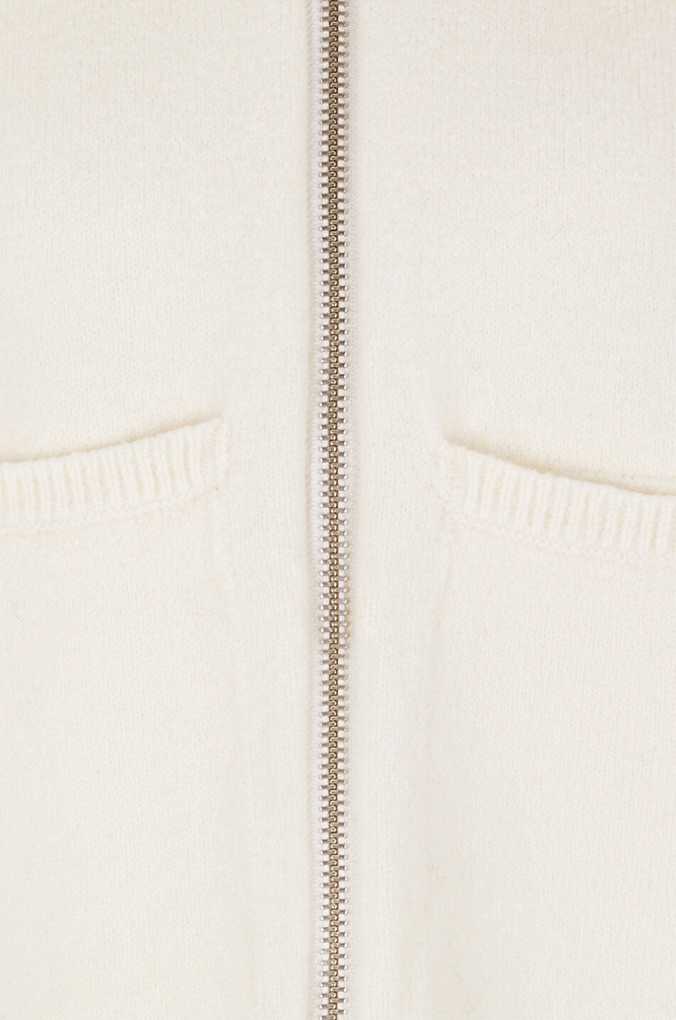 Veste courte en laine bouillie à col chemise Balloon Jacket