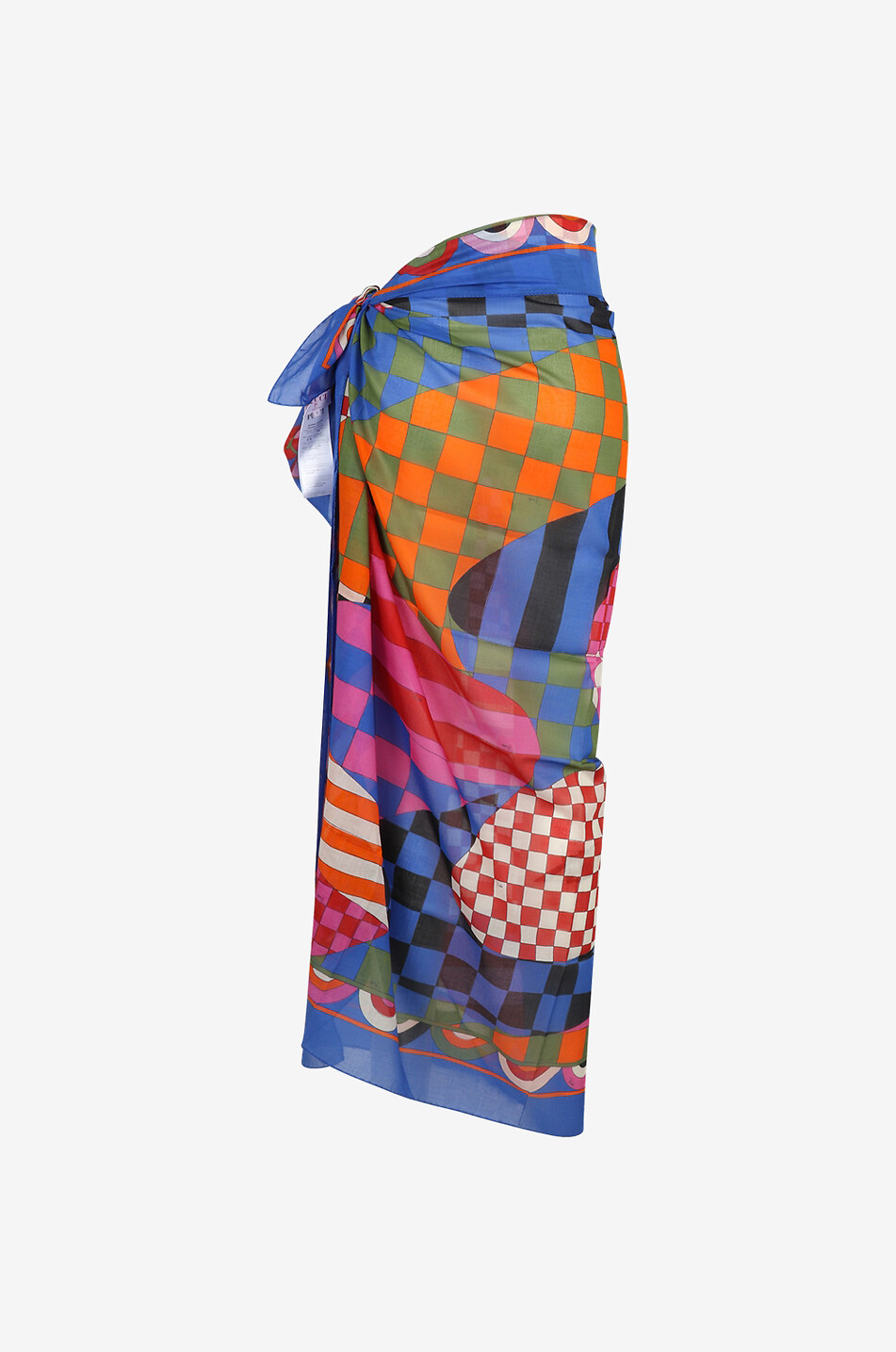 PUCCI Paréo en coton imprimé Giardino Femme MULTICOLORE 2