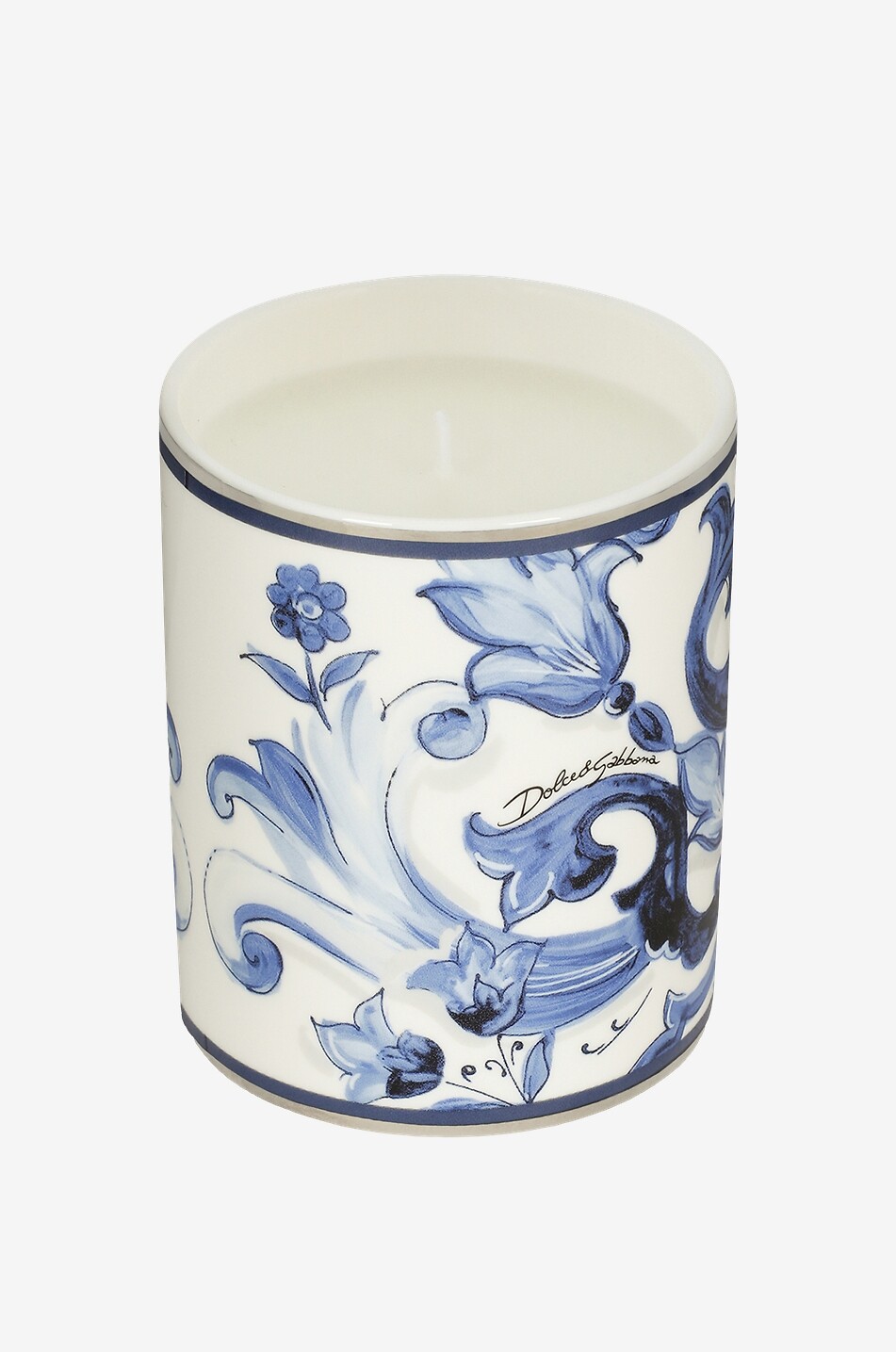 DOLCE & GABBANA Blu Mediterraneo - Neroli di Sicilia & Limoni lidded scented candle - 340 g Home DARK BLUE 2