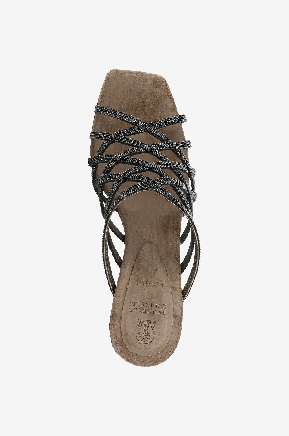 Keilpantoletten aus Wildleder Monile 65