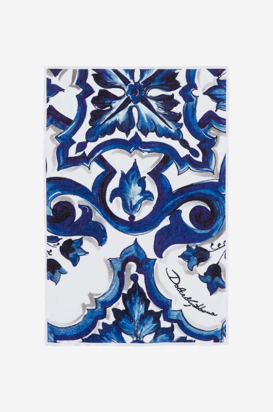 DOLCE & GABBANA Blu Mediterraneo terry guest towel Home DARK BLUE 2