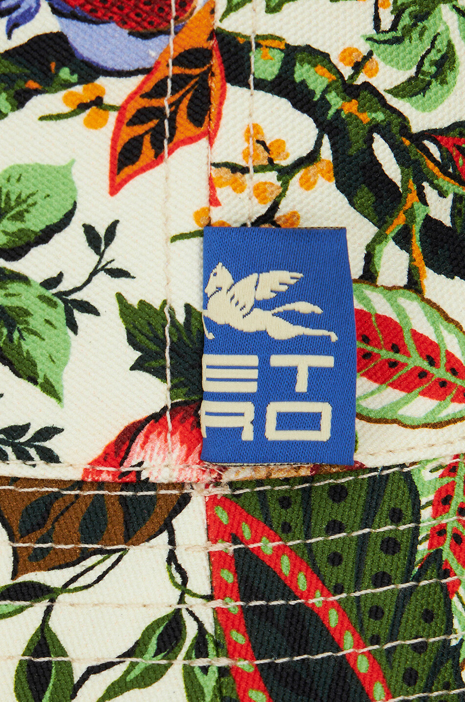 ETRO Bouquet printed canvas bucket hat Women MULTI COLOURED 2