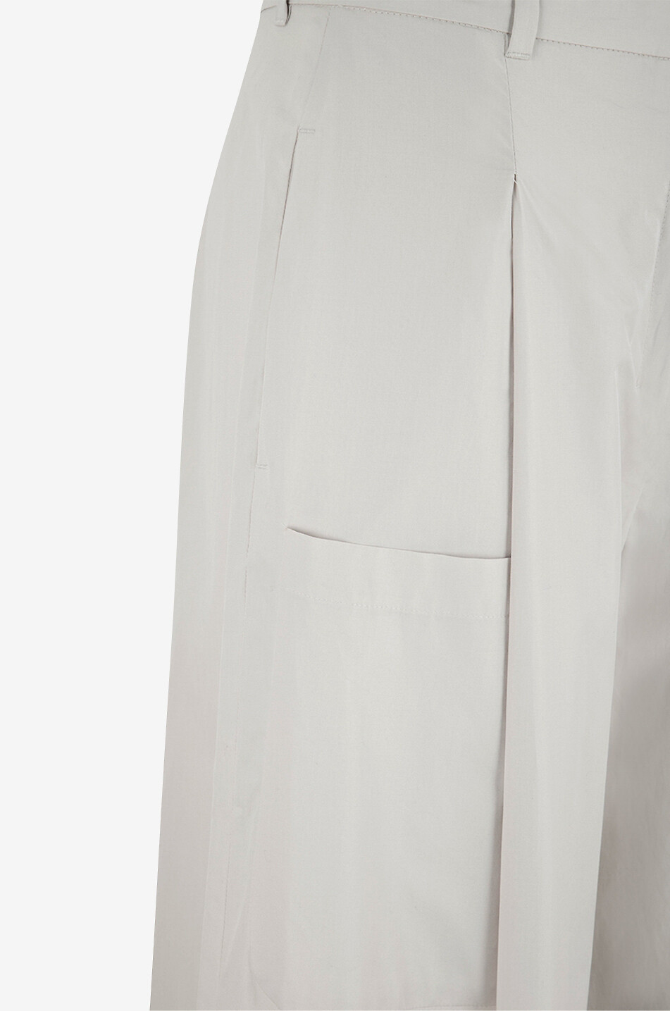 'S MAXMARA Glicine poplin culottes Women BEIGE 3