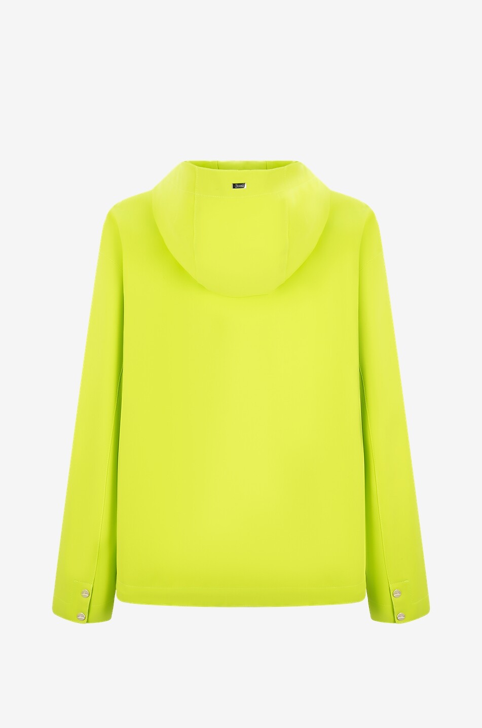 HERNO Blouson de sport à capuche coupé au laser Femme JAUNE 2