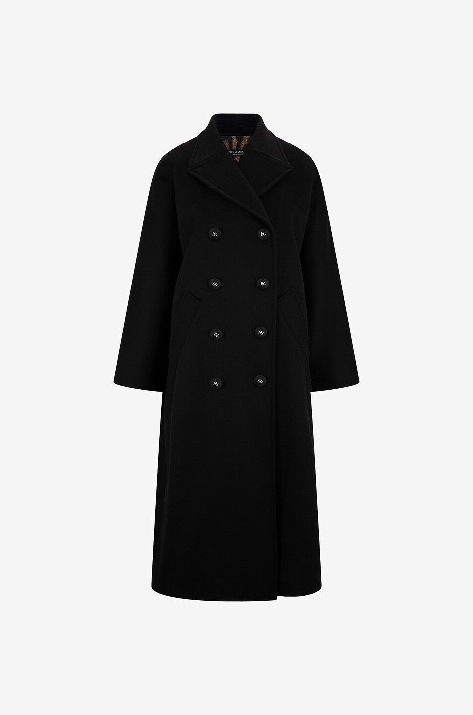 Manteau oversize à boutonnage double