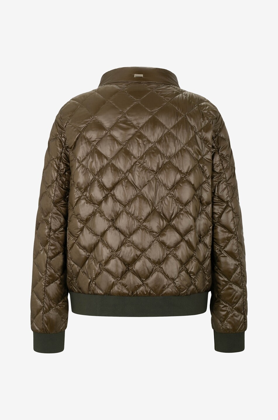 HERNO Ultralight lightweight quilted bomber jacket Women DARK GREEN 2