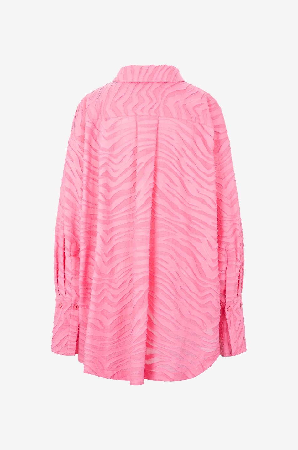 Diana fil coupé tiger stripe oversize shirt