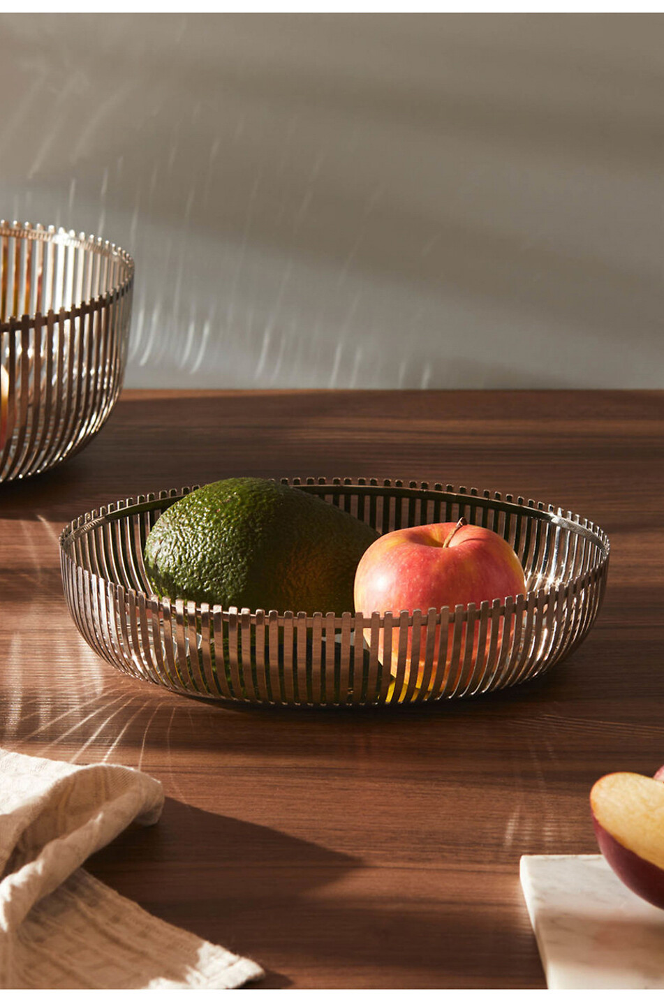 ALESSI Corbeille ovale en acier PCH06 Maison ACIER 4
