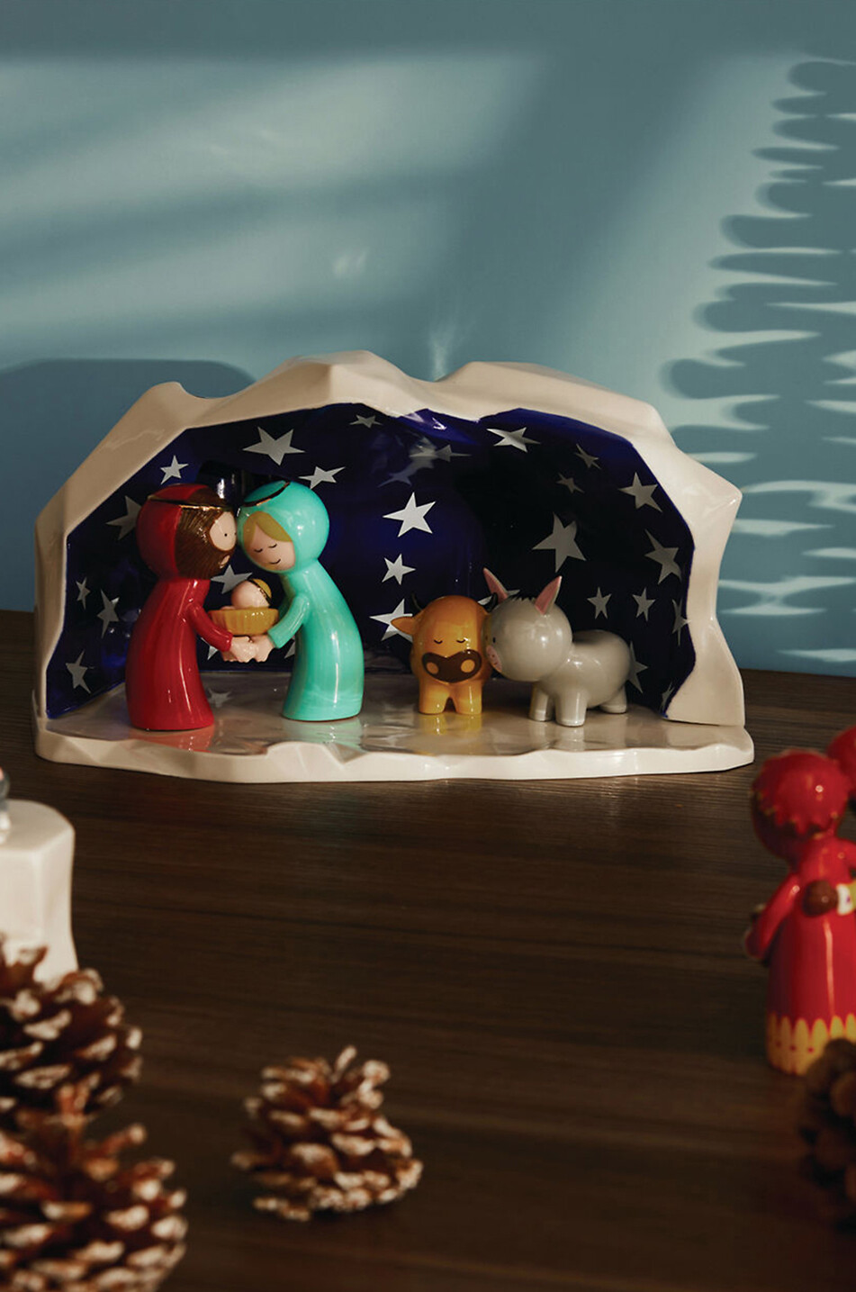 ALESSI Happy Eternity Baby AGJ0252 Christmas nativity figurines Home MULTI COLOURED 2