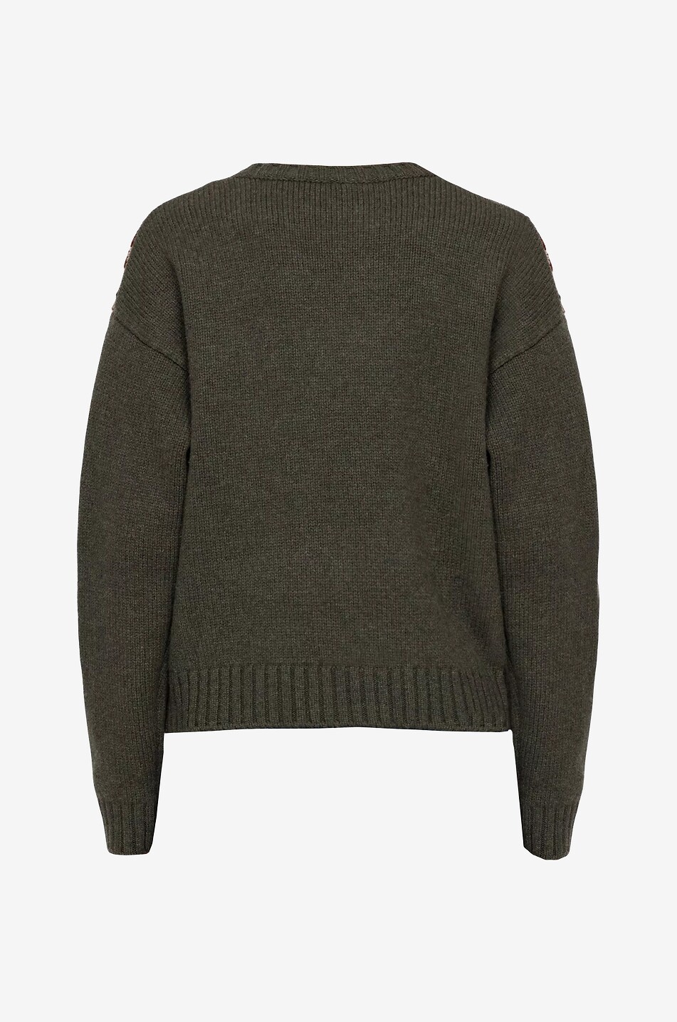 Bestickter Jacquard-Pullover Molly