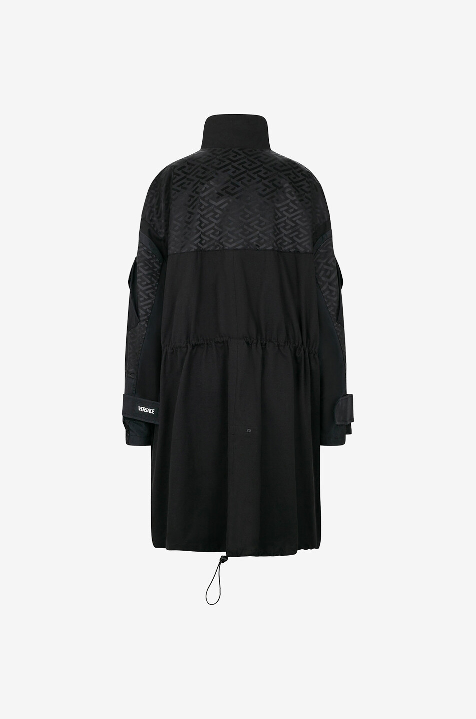 Parka légère en jacquard La Greca