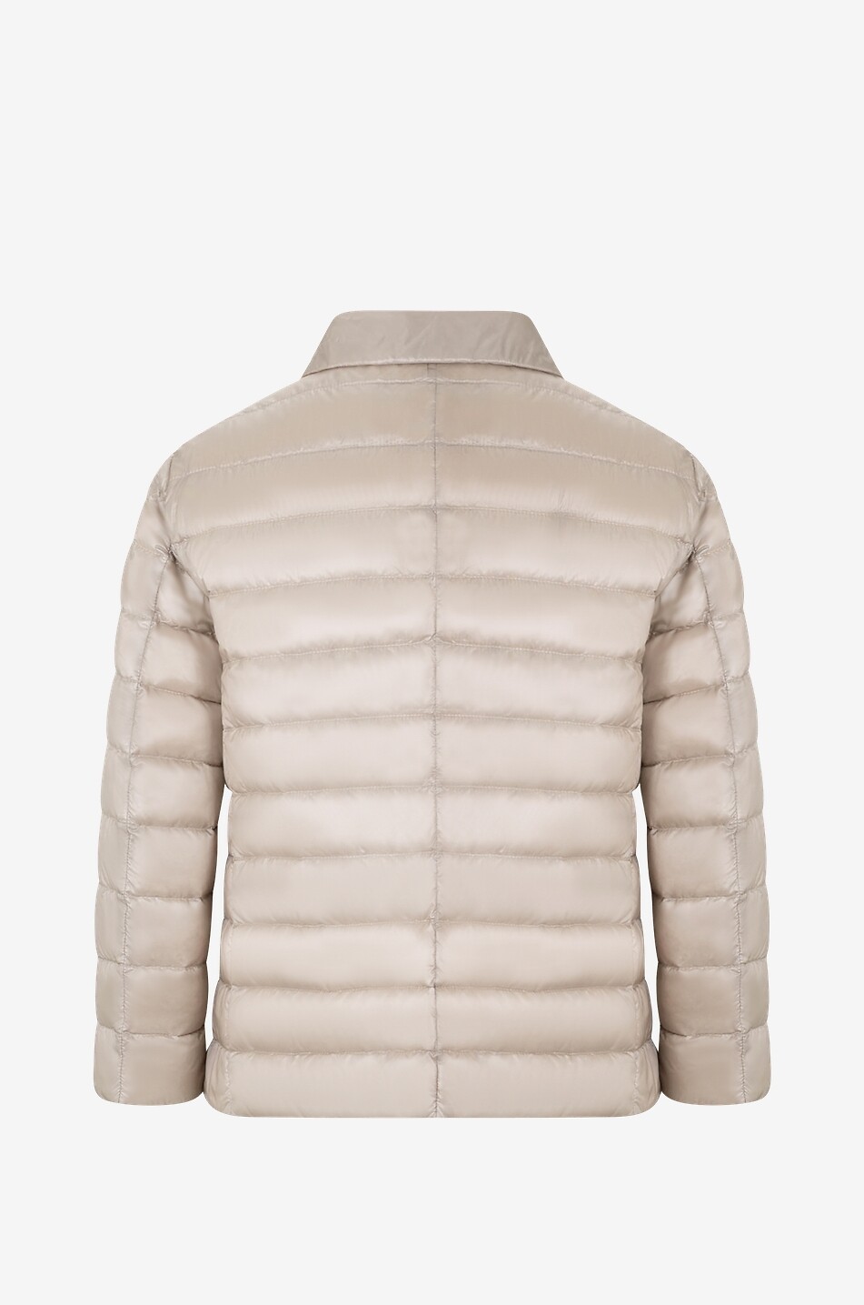 HERNO Veste chemise matelassée en nylon Ultralight Femme BLANC CASSE 2