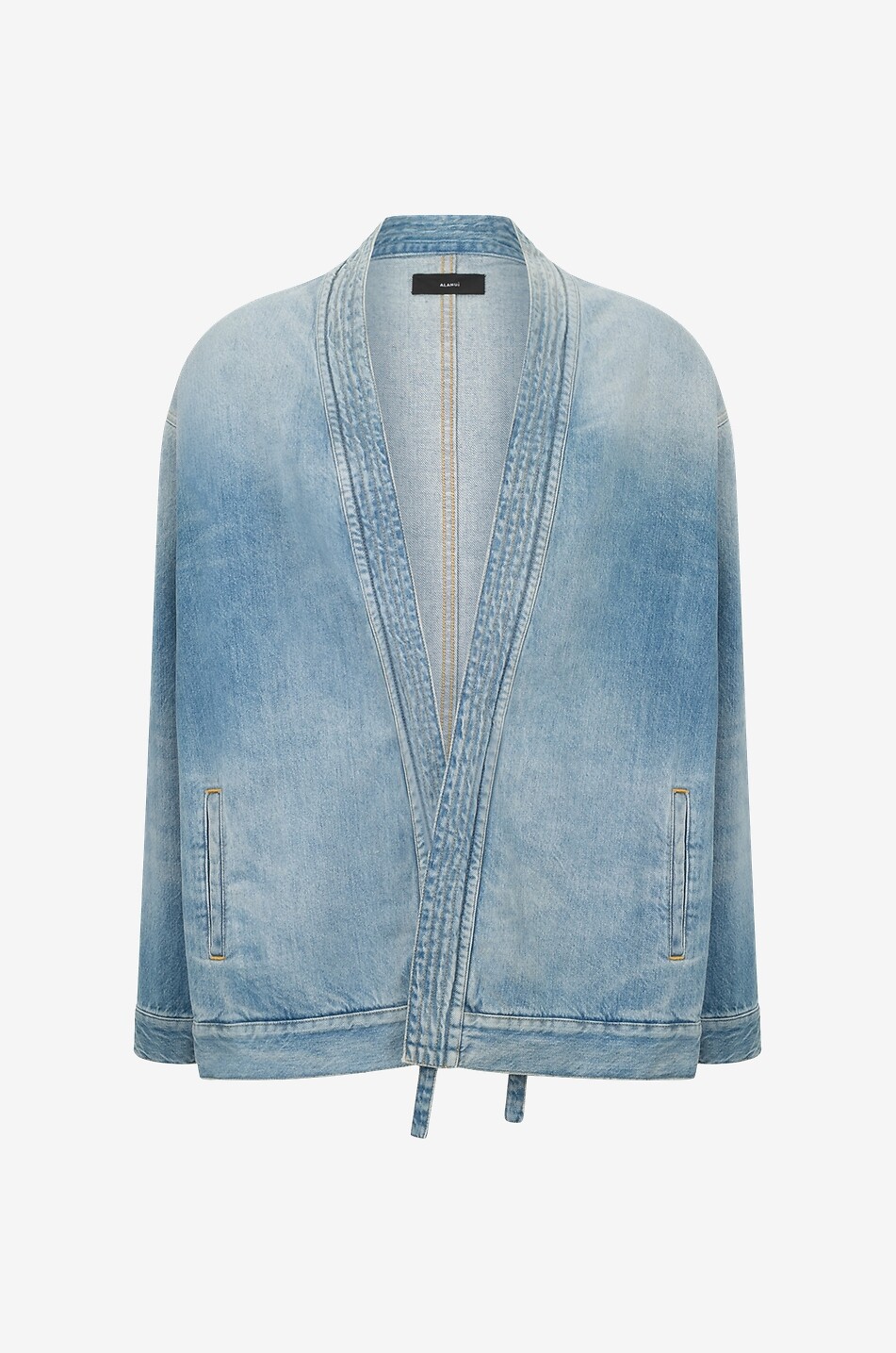 Kerala Kimono Light Blue faded denim jacket