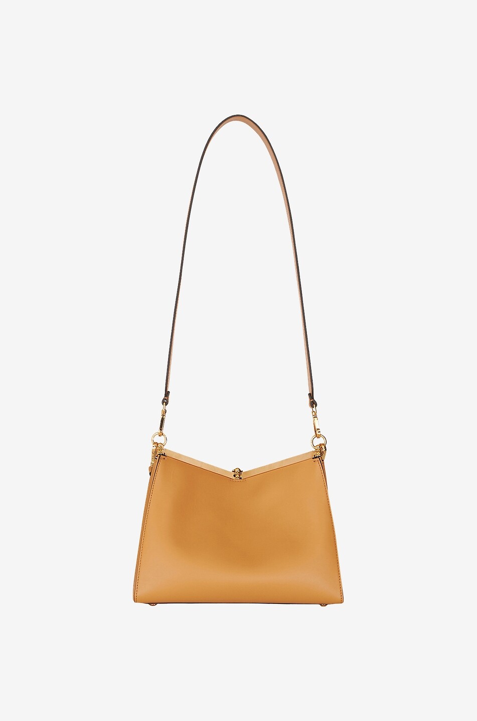 ETRO Handtasche aus Glattleder Vela Medium Damen KAMELFARBEN 10