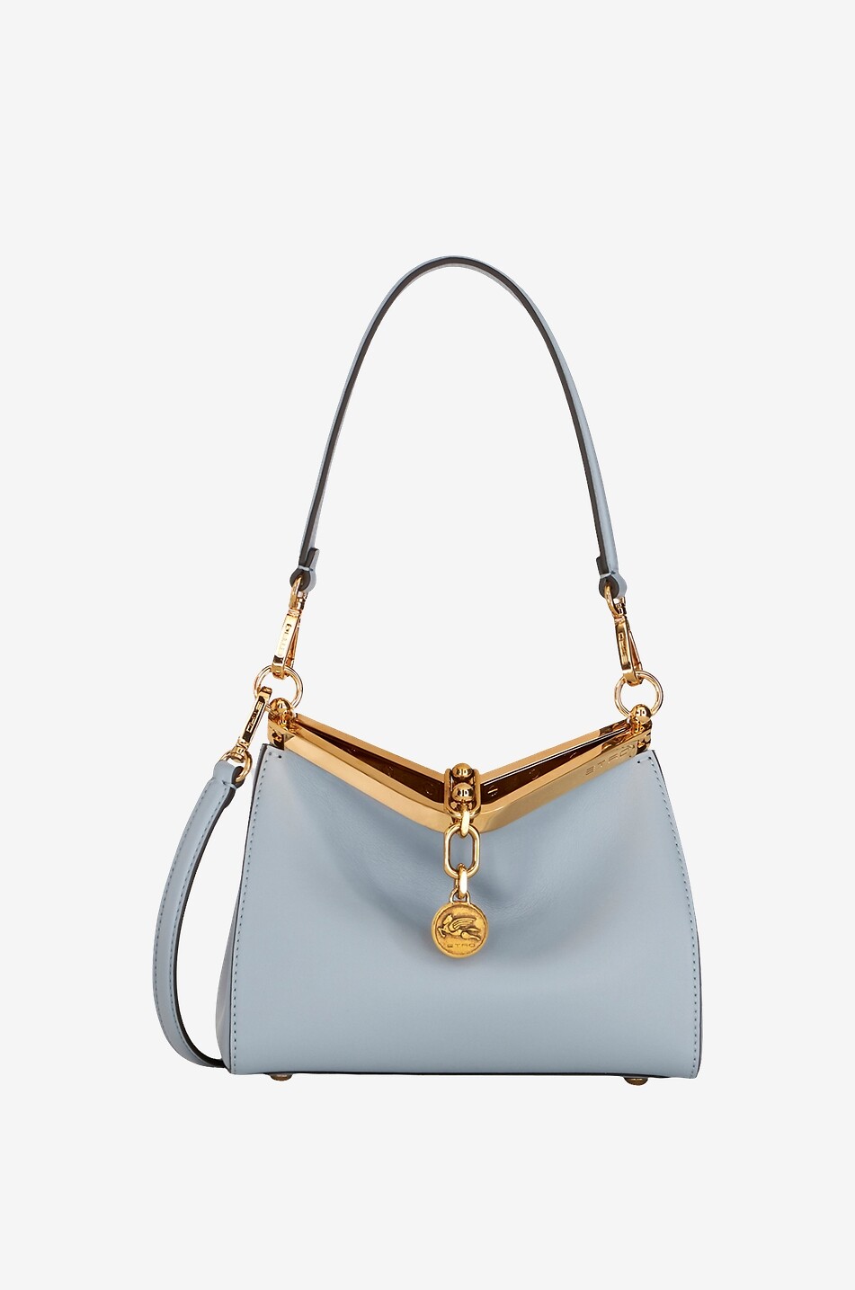 Schultertasche aus Glattleder Vela Mini