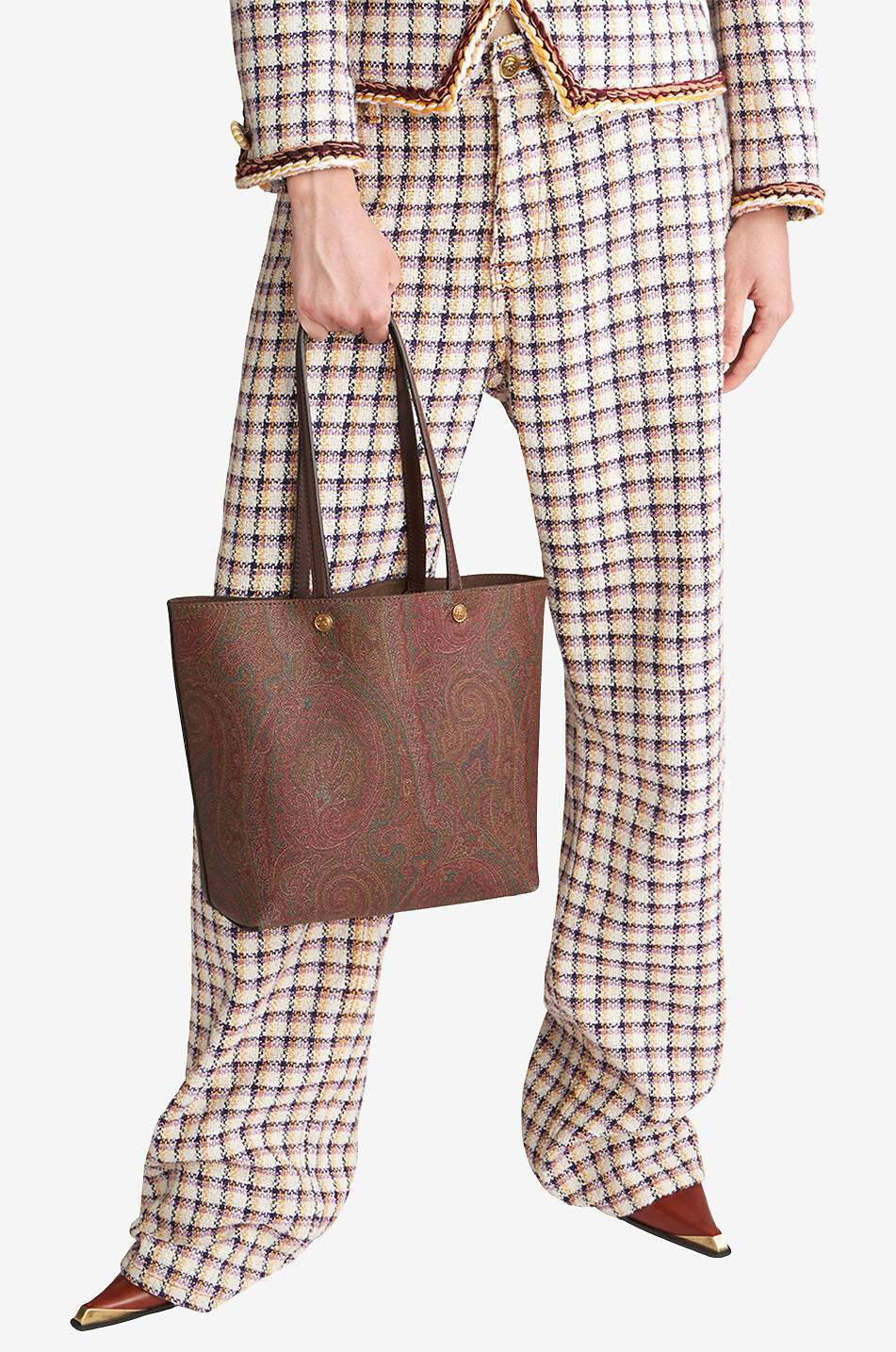 Sac cabas en toile Paisley Essential Medium