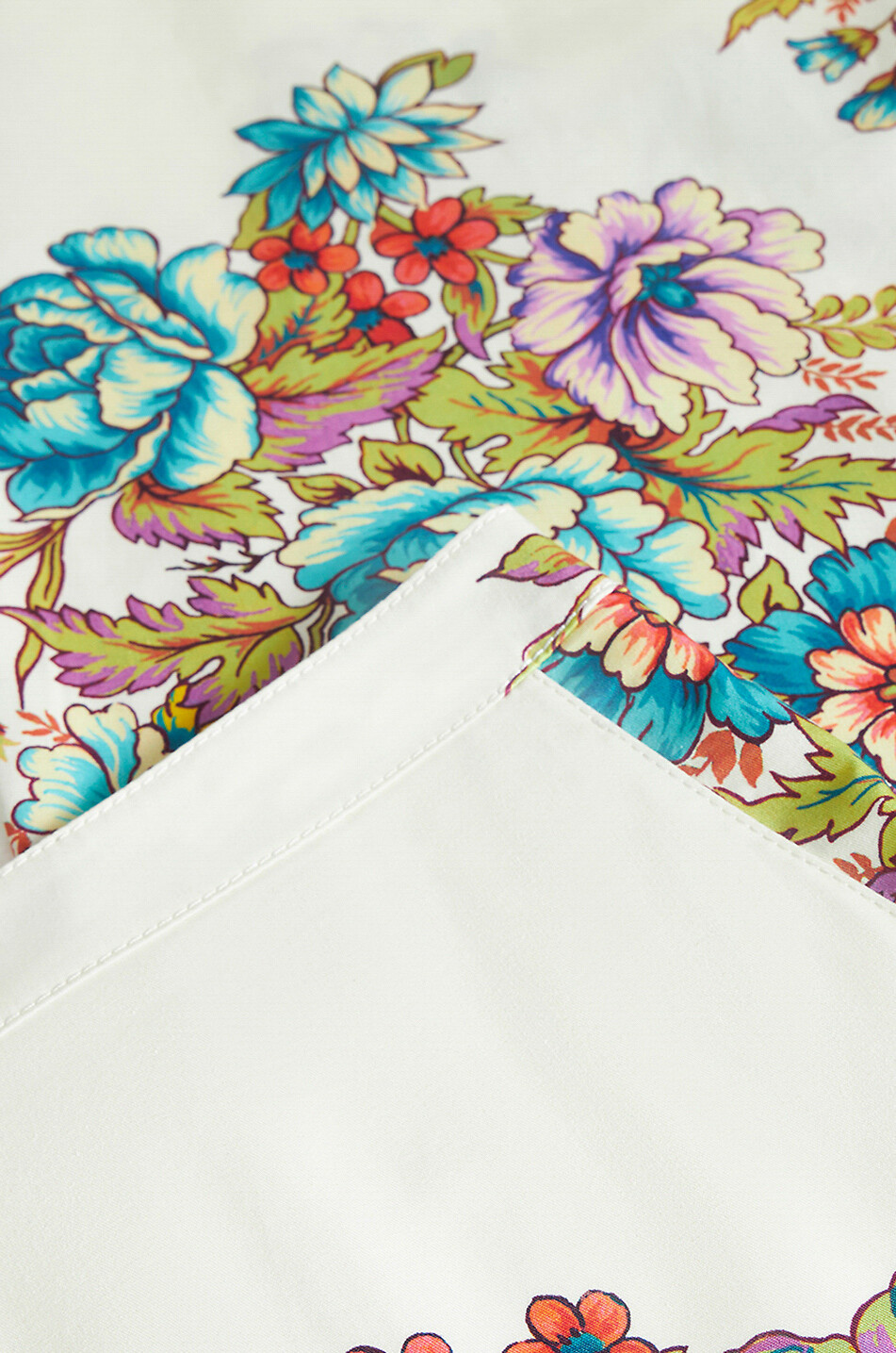 ETRO Ausgestellte Hose mit hoher Taille und Print Bouquet Damen BUNT 7