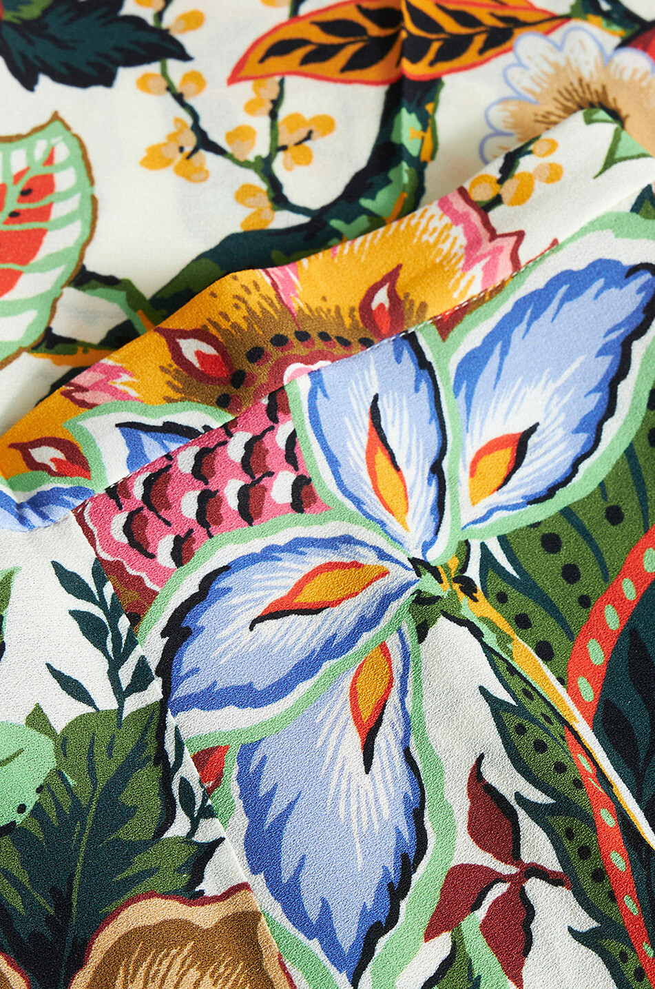 ETRO Pantalon slim en crêpe fleurie Bouquet Femme MULTICOLORE 7