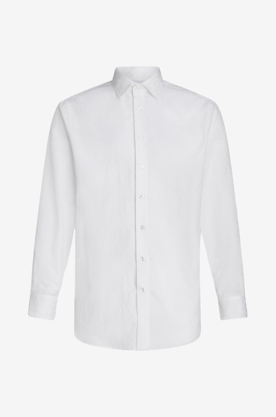 Chemise en jacquard de coton motifs Paisley