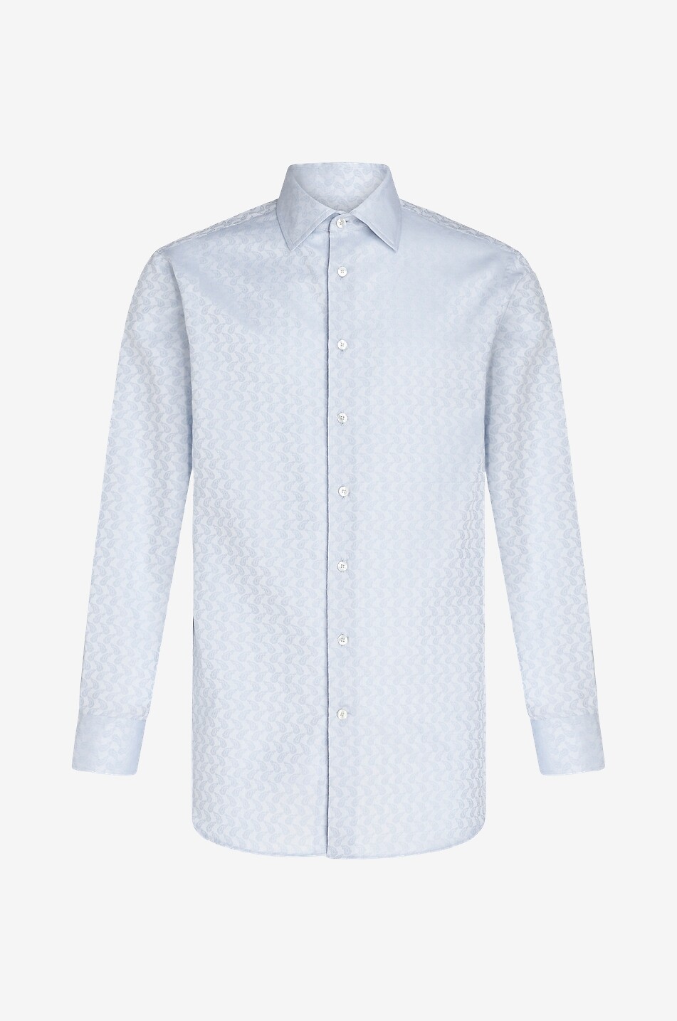 Chemise en jacquard de coton motifs Paisley