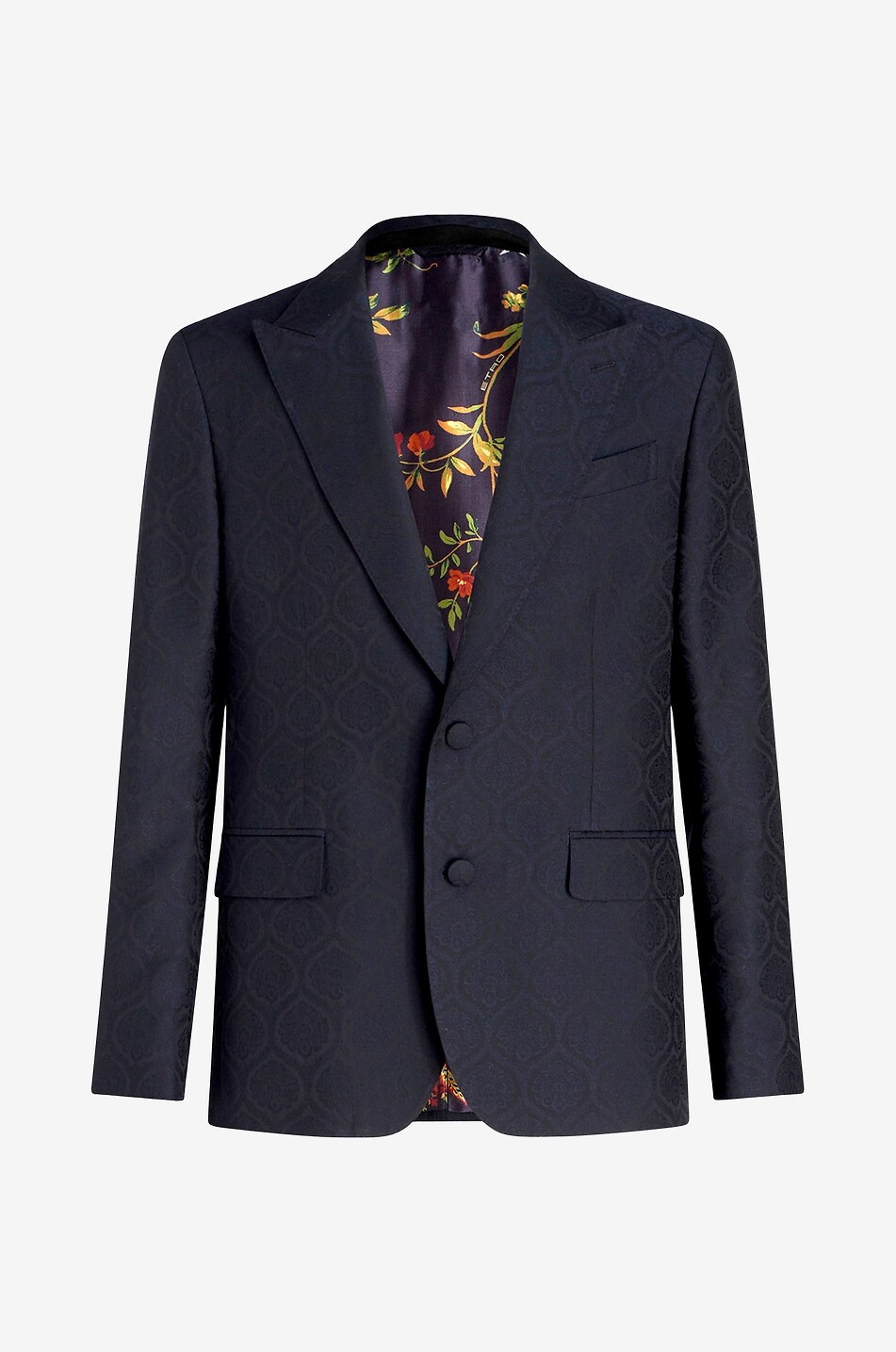 Jacquard-Abendjacke Medaillons