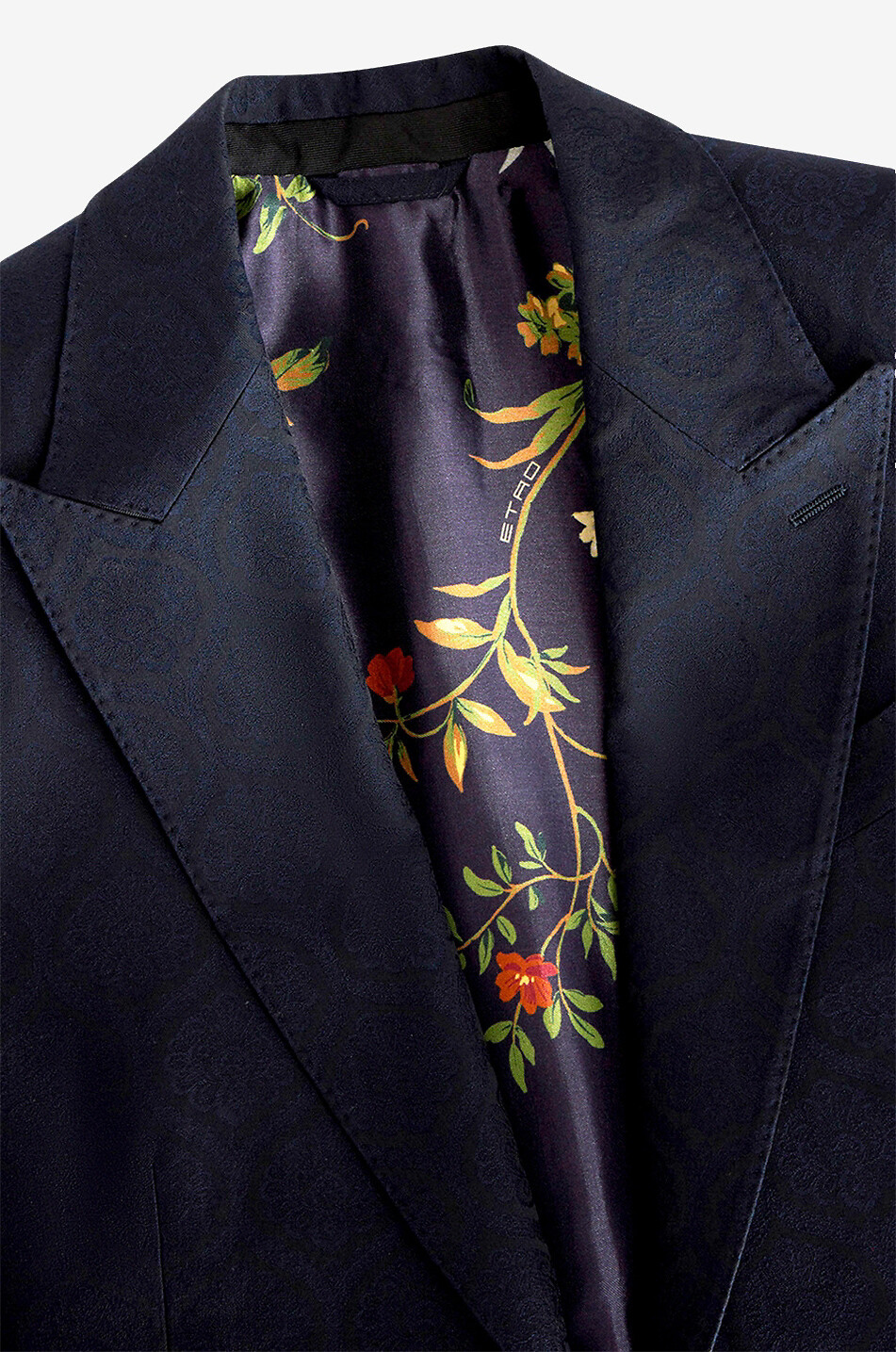ETRO Jacquard-Abendjacke Medaillons Herren DUNKELBLAU 7