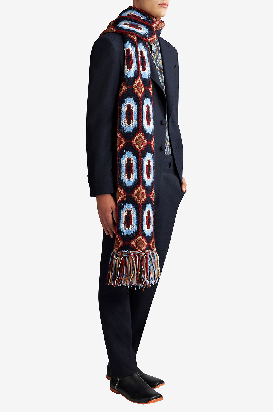 Veste de soirée en jacquard Médaillons