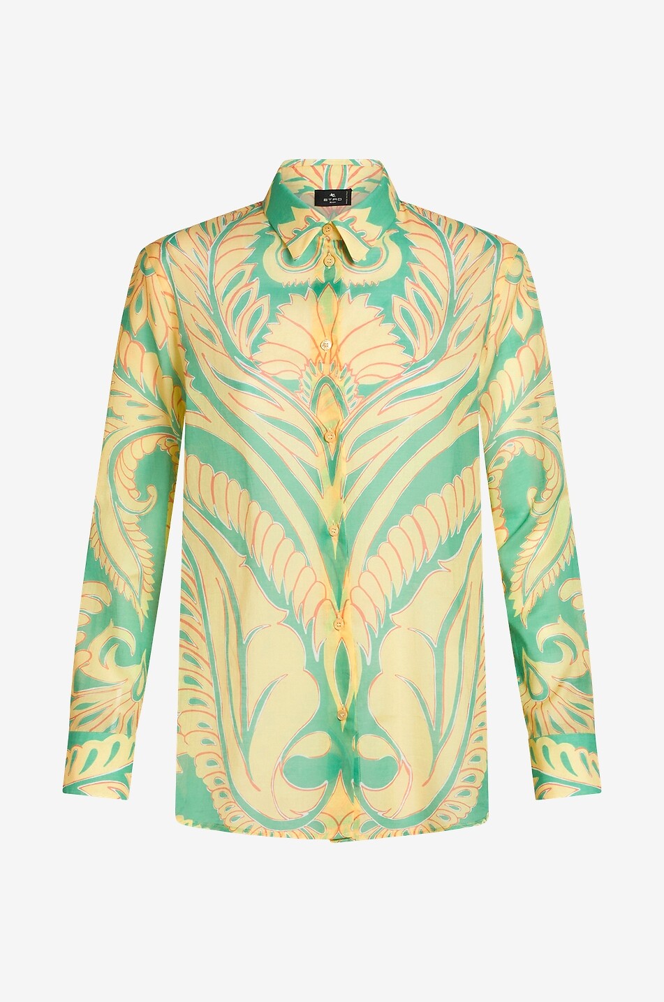 ETRO Voile-Hemd mit Print Venus Damen GRÜN 1