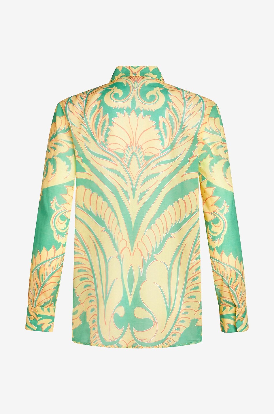 Voile-Hemd mit Print Venus