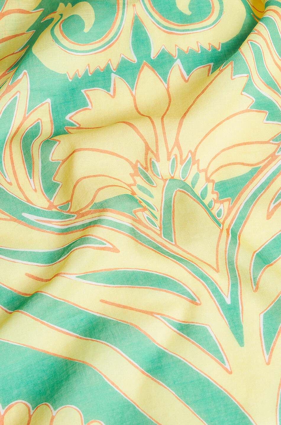 Voile-Hemd mit Print Venus