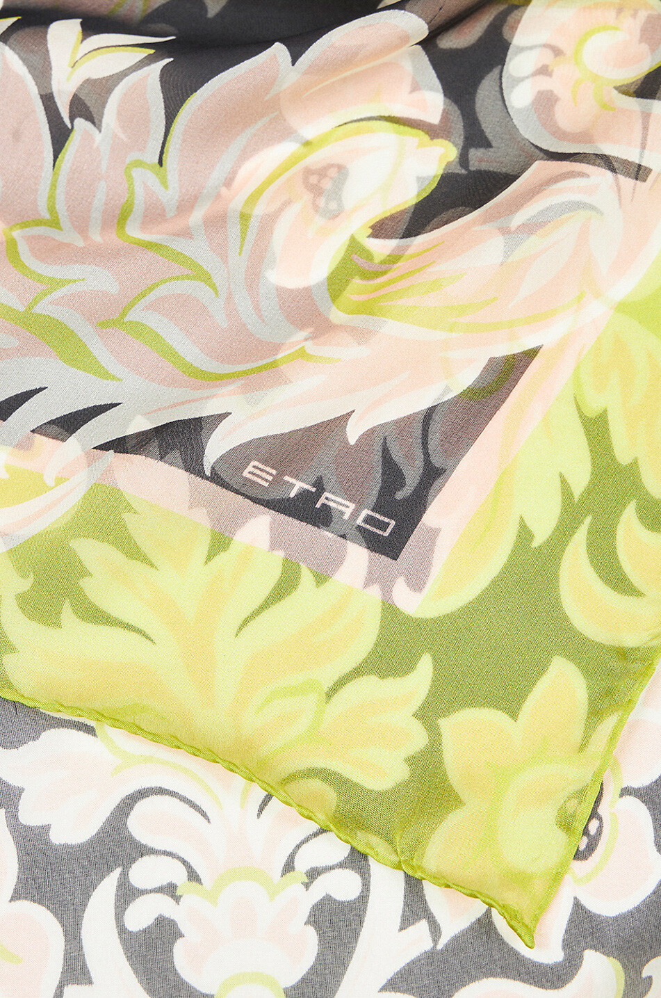 ETRO Écharpe en mousseline de soie Venus Femme MULTICOLORE 3