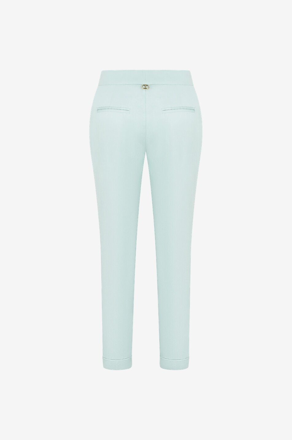 Zigarettenhose aus Gabardine