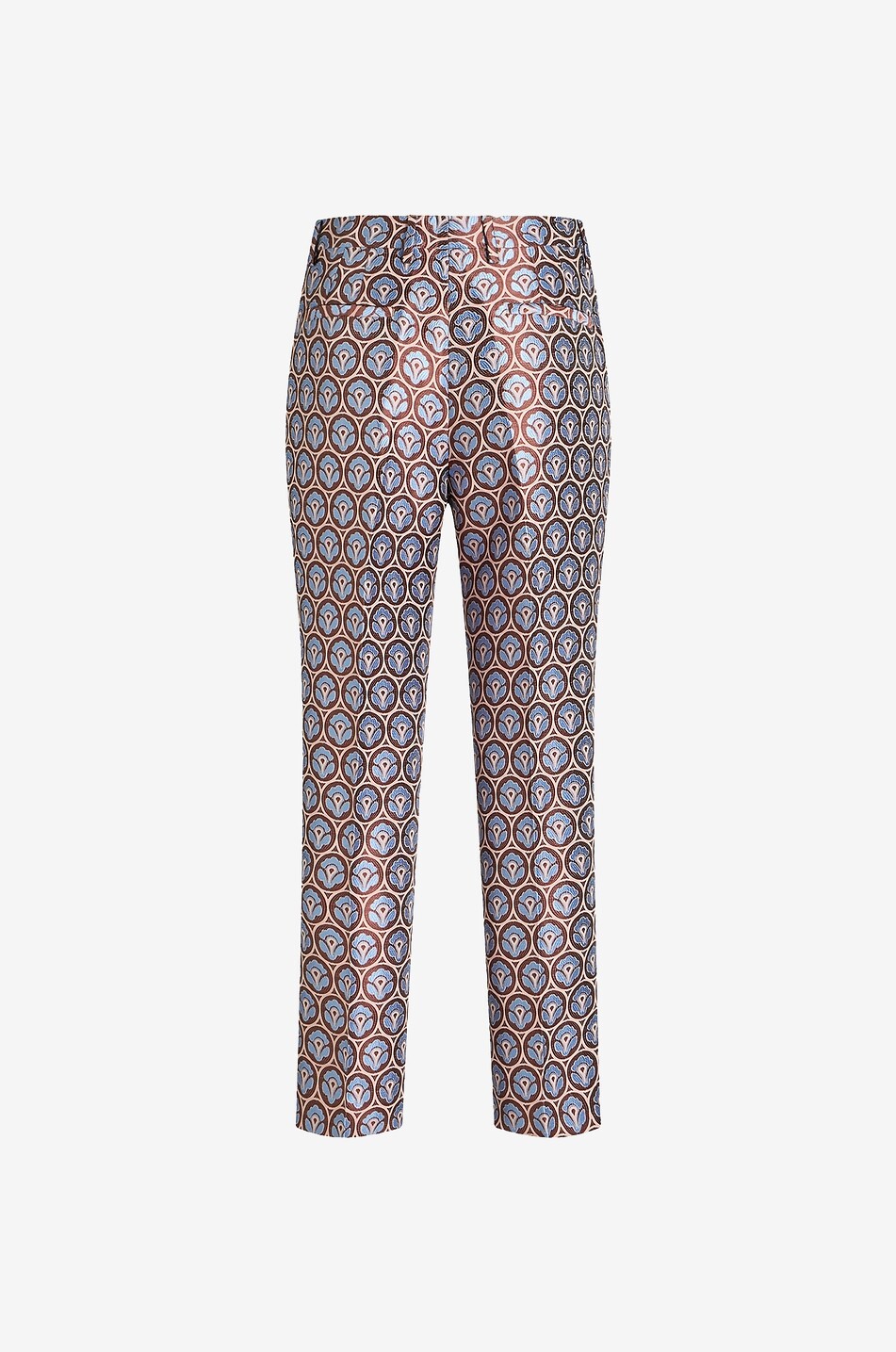 ETRO Aurea jacquard cigarette trousers Women MULTI COLOURED 2