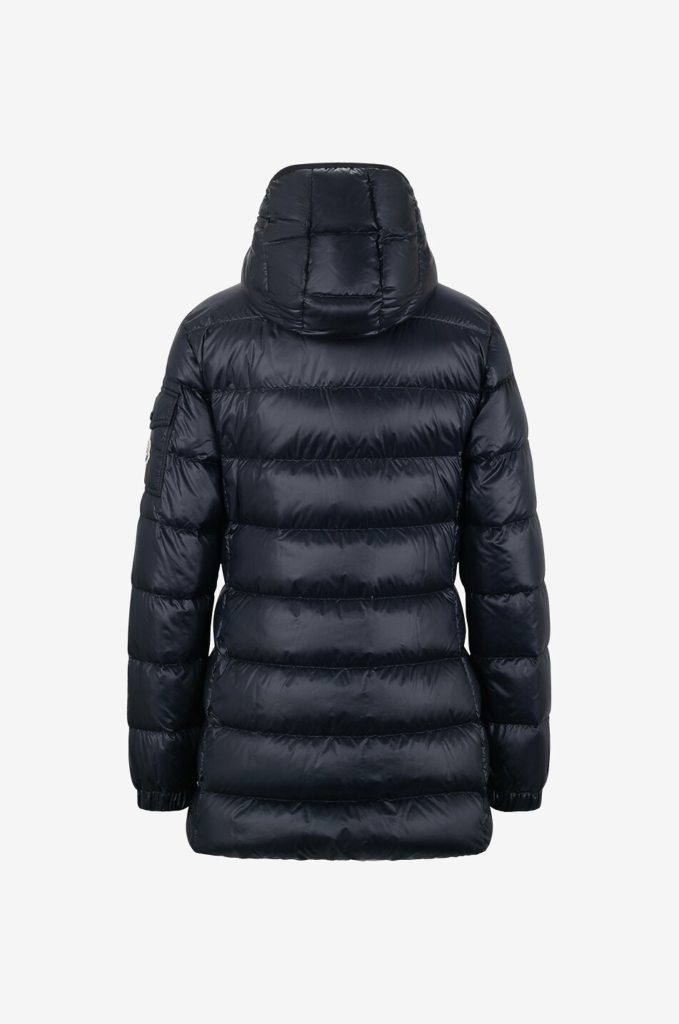 MONCLER Glement hooded cinched down jacket Women DARK BLUE 2
