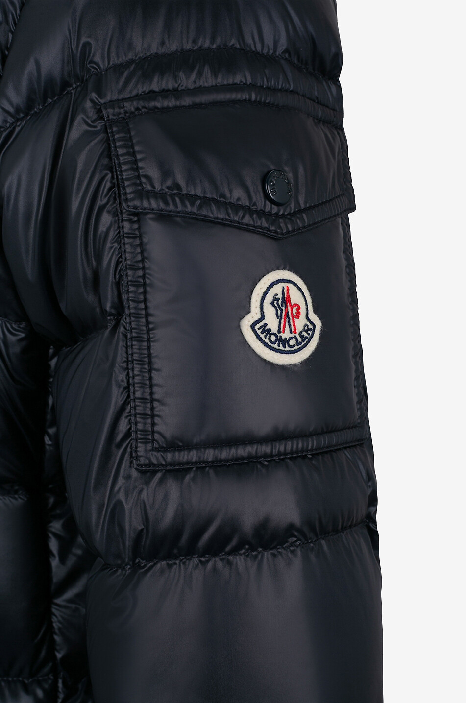 MONCLER Glement hooded cinched down jacket Women DARK BLUE 3