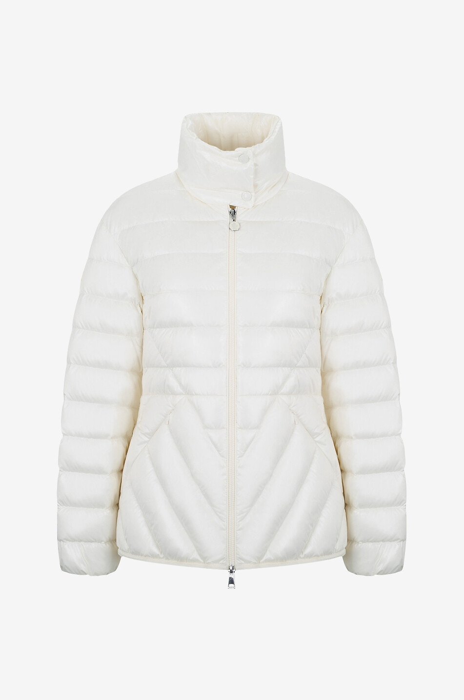 Taillierte Kurze Daunenjacke mit Stehkragen Abante