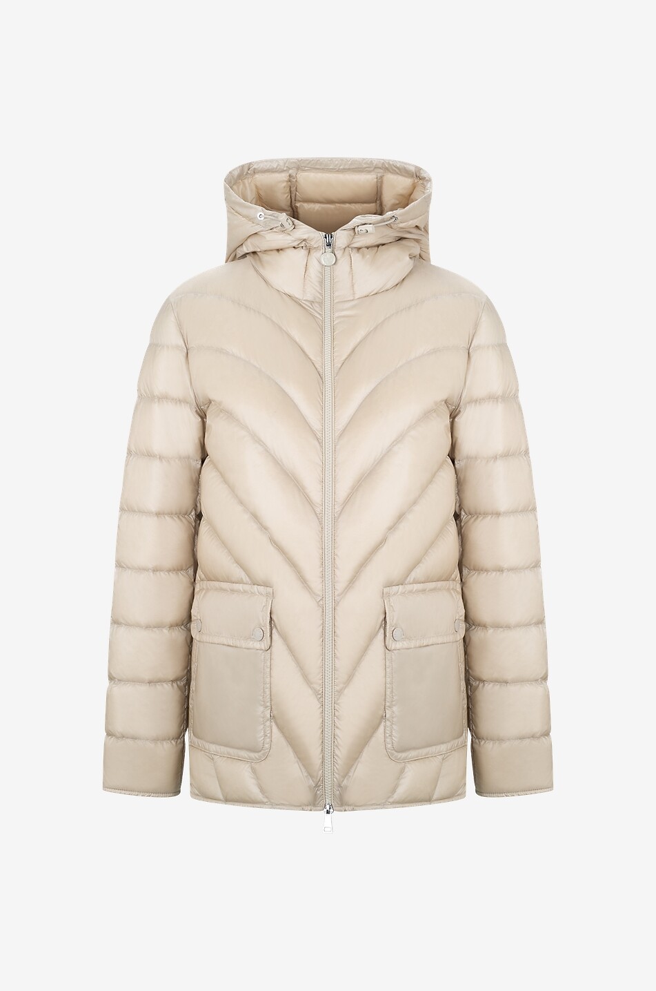 Doudoune légère à capuche Argenno