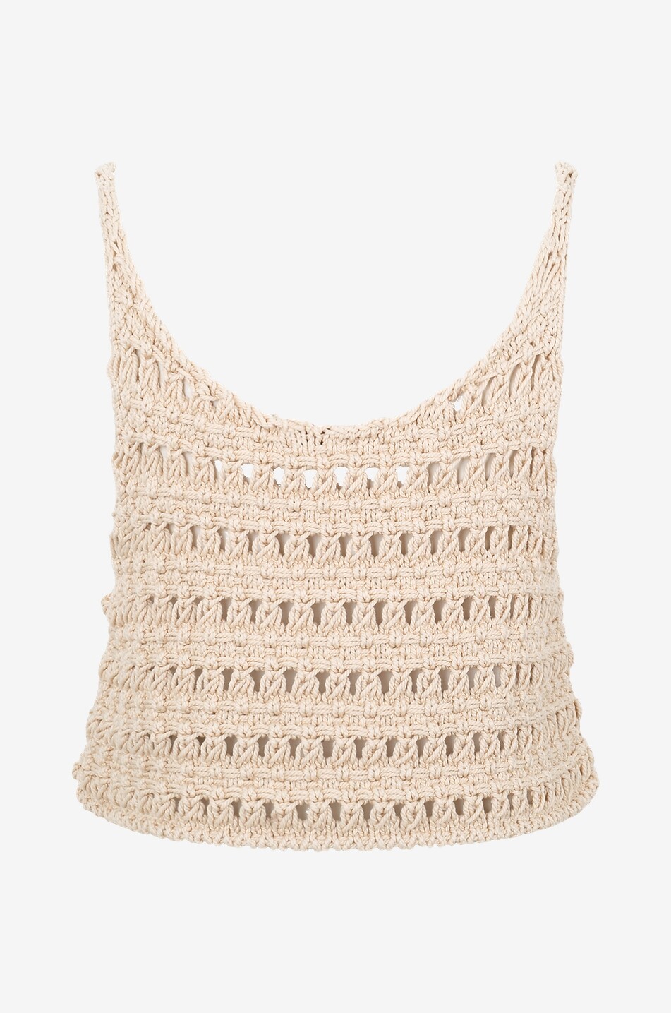 A Love Letter To India cropped crochet top