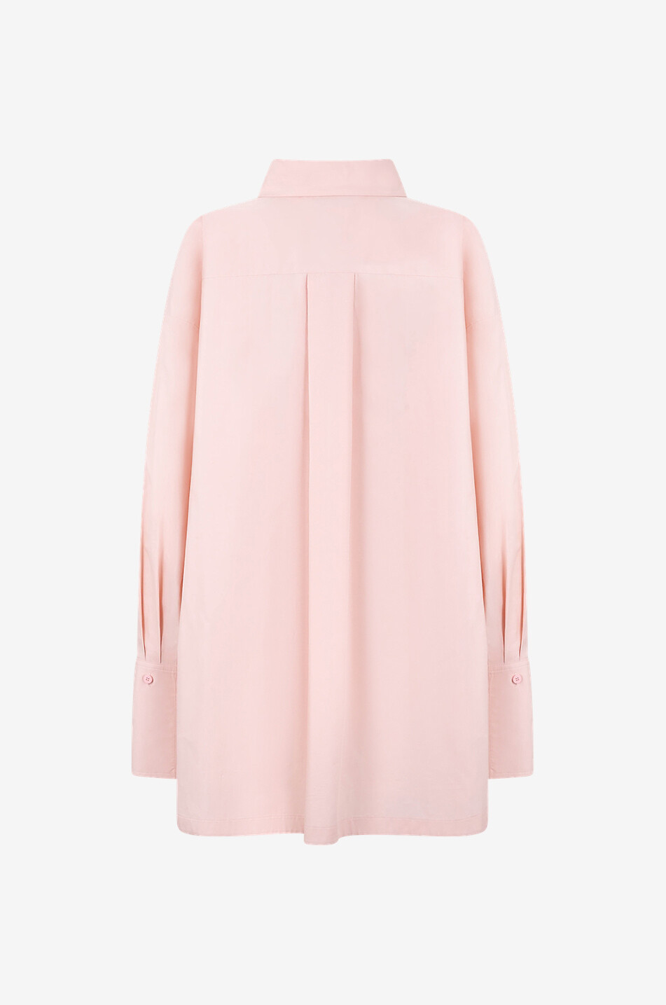 Popelinehemd mit asymmetrischem Saum Diana