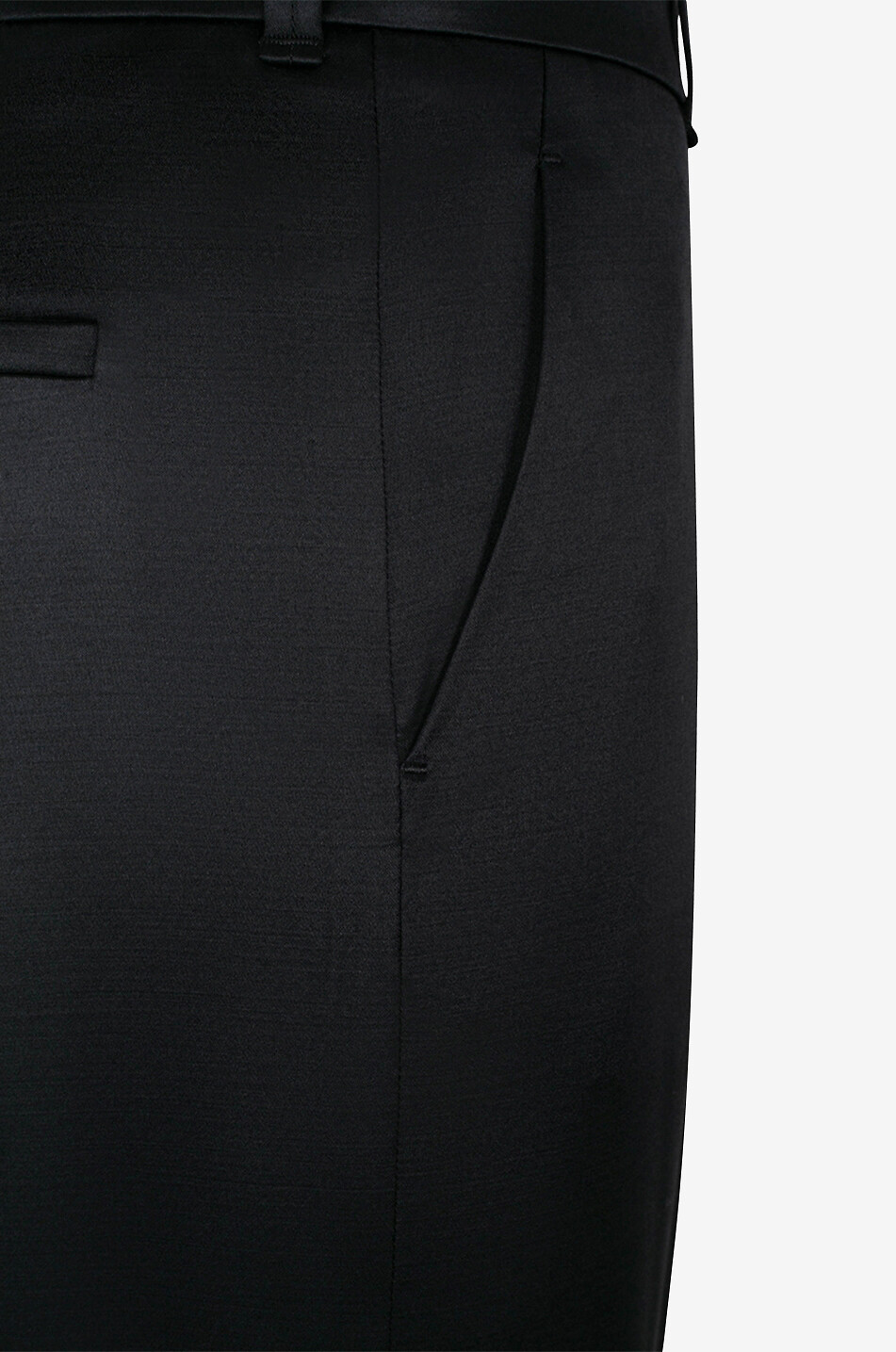 Ausgestellte Satinhose mit niedrigem Bund Festive Capsule