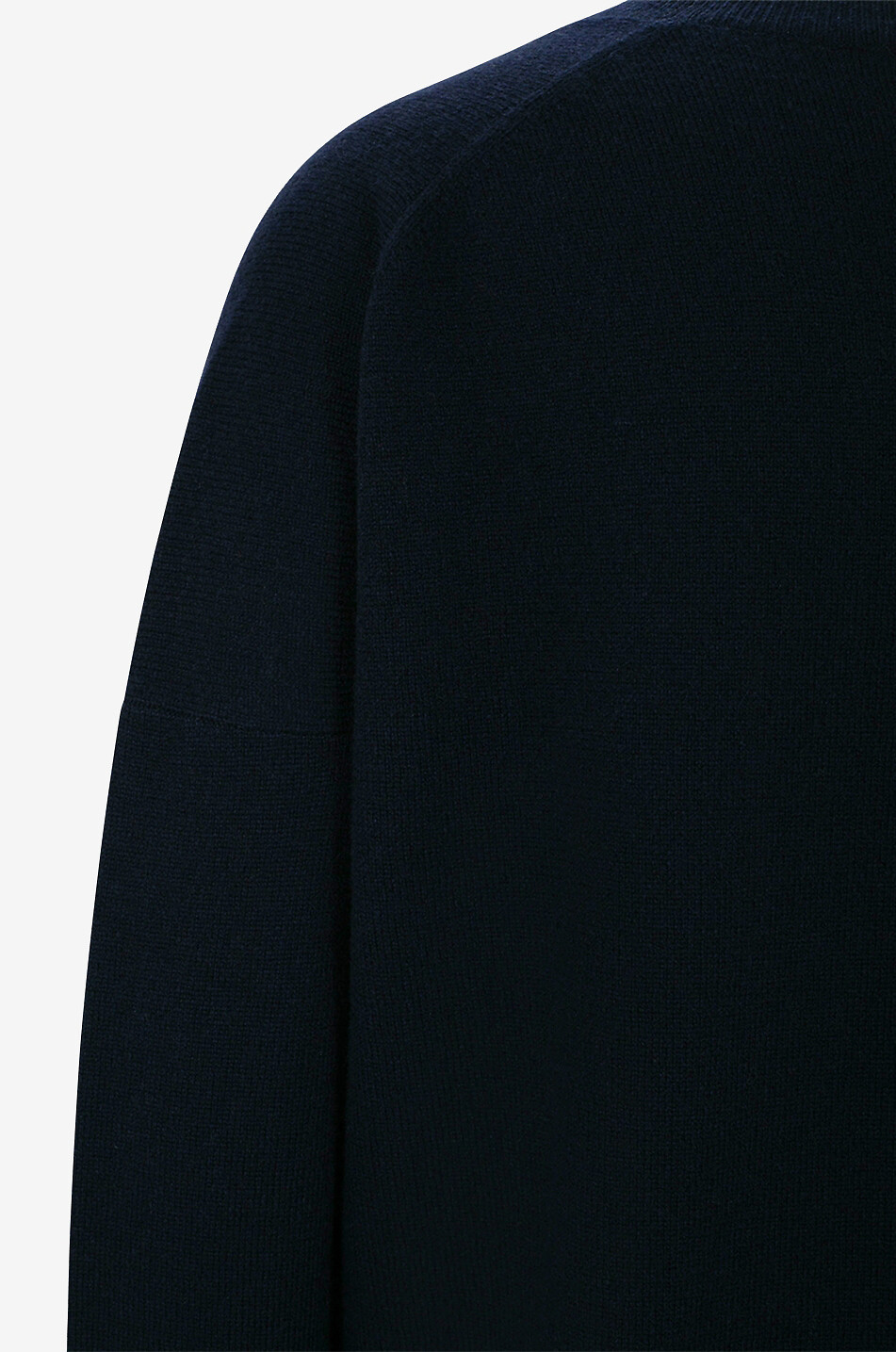 ALLUDE Boxy-Pullover aus feinem Kaschmir mit V-Ausschnitt Damen DUNKELBLAU 3