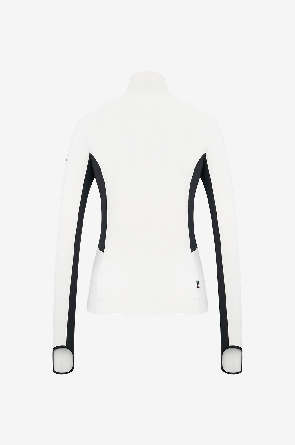 MONCLER GRENOBLE Sous-pull bicolore en Polartec Femme BLANC 2