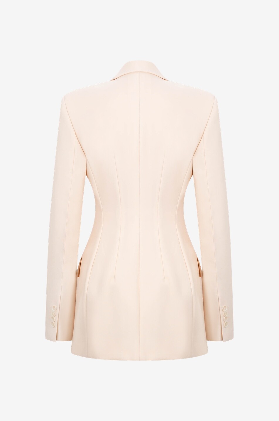 Blazer cintré en laine à boutonnage double Gelly